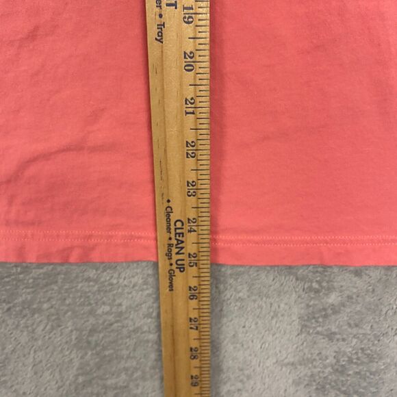 American Eagle Shirt Mens Extra Small Pink Tee Crew Neck Pocket Standard Cotton - Picture 4 of 8